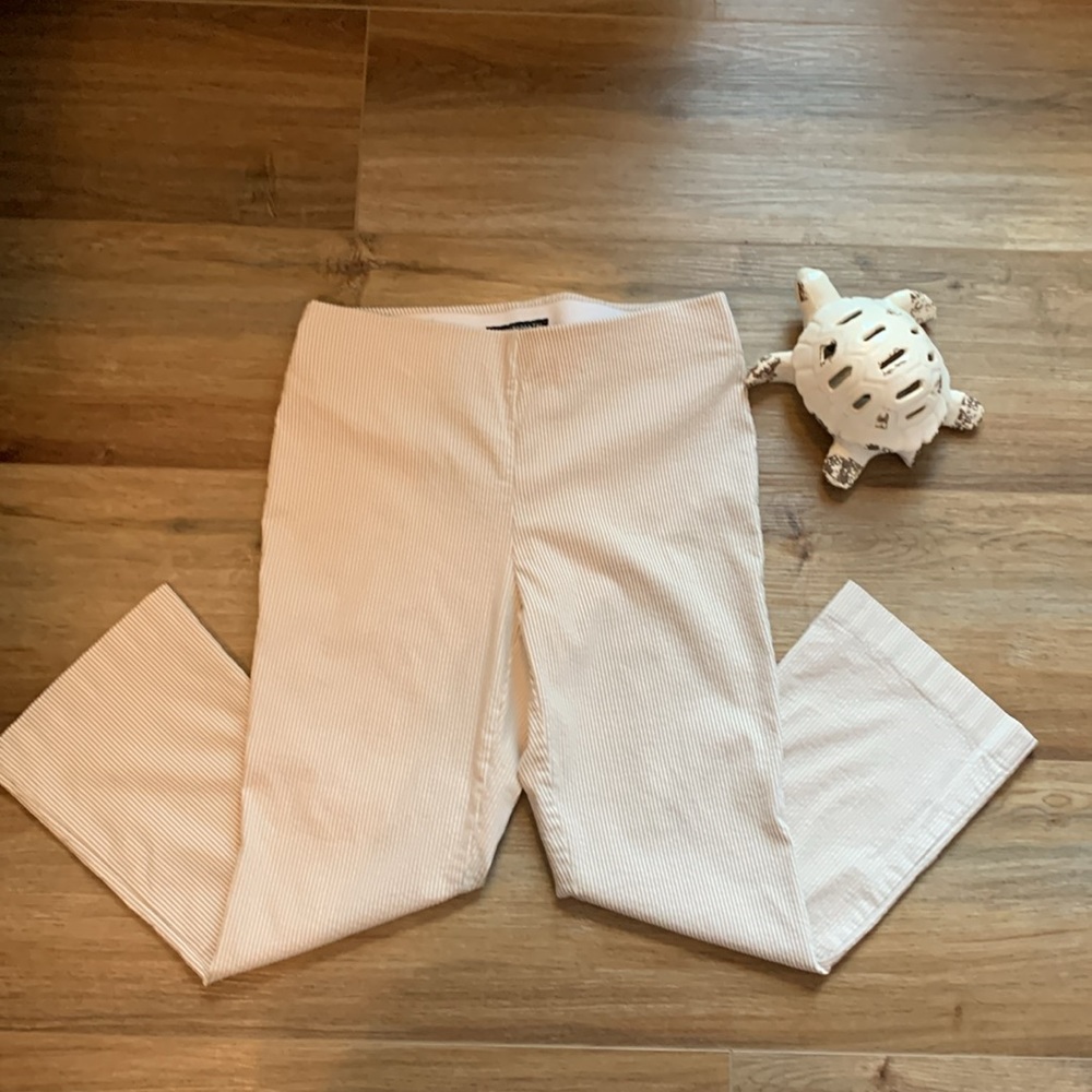 Counterparts white & tan pinned striped dressy parts size medium - Picture 8 of 10